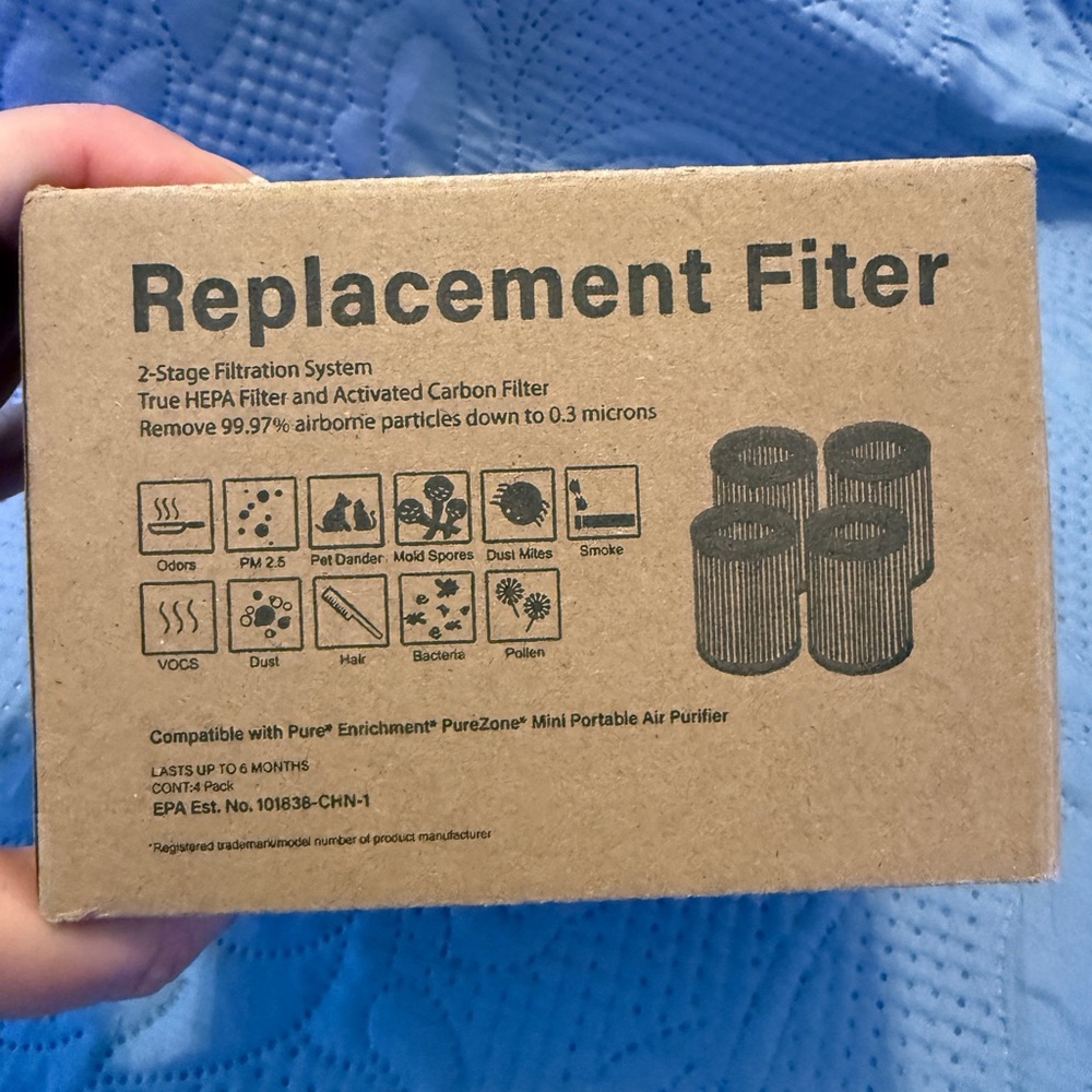 New Replacement Filter for Pure Enrichment Purezone mini
